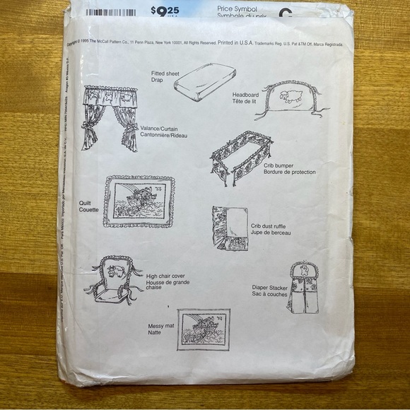 🪡 Vintage McCall’s Home Decorating 7868 Sewing Pattern - Picture 2 of 5